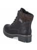 rieker Schnürstiefel in schwarz