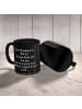 Mr. & Mrs. Panda Kaffeetasse Spruch Großonkel Superheld mit Spruch in Schwarz