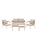 ebuy24 Lounge-Set Bella (5-teilig) Natur 109 x 56 cm
