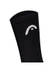 HEAD Socken 3er Pack in Schwarz