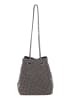 NAEMI Damen Handtasche in Schwarz