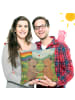 Mr. & Mrs. Panda Sofa Kissen Bären Gay Pride Design ohne Spruch in Weiß