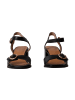 Emilie Karston Brooke Sandalen mit Absatz aus Leder Schwarz