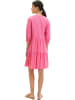 Tom Tailor Kleid SOLID SEERSUCKER in Pink