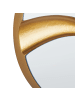 Beliani Wandspiegel POIVRES in Gold - (W) 90 x (H) 60 x (L) 4 cm