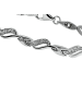 SilberDream 925 Sterling Silber Damen SilberDream Armbänder Wave ca. 18,5cm