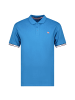 Geographical Norway Herren Regular Fit Polohemd in Blue