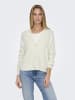 ONLY Strickjacke in Cloud Dancer