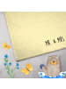 Mr. & Mrs. Panda Handtuch Raupe Schmetterling ohne Spruch in Gelb Pastell