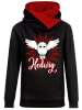 Harry Potter Schalkragenpullover Harry Potter Hedwig Arrows in schwarz/rot