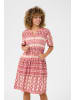 Cream Kleid CRTiah Feminine in Ethnic Geometric Pale