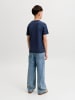 JACK & JONES Junior T-Shirt Rundhals Baumwolle Jjtom in navy blazer