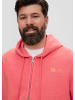 s.Oliver Sweatshirt Jacke in 2507_korallrot
