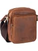 Greenburry Umhängetasche Vintage Travel 1611 Umhänger in Brown