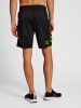 Hummel Verstellbare Taille Kurze Hose Hmlcore Erwachsene in BLACK/LIME POPSICLE