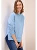 Cecil Garment dyed Hoodie in Blau