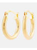 Vanlere Creolen aus 375 Gelbgold