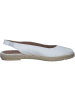 Verbenas Sling-Ballerinas in blanco