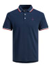 Jack & Jones Poloshirt JJEPAULOS in Blau