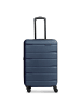 Franky Munich 4.0 4-Rollen Trolley M 66 cm mit Dehnfalte in dark blue dull