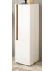 Furn.Design Bad-Midischrank weiß, Wotan Eiche, Badmöbel Kommode 34 x 114 cm