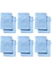 REDBEST Frottier Waschhandschuh 12er-Pack Chicago in hellblau