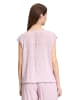 CARTOON Casual-Bluse mit Muster in Weiß/Violett