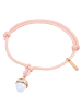 Eastside NY Armband Edelstahl Glaskristall in rosa