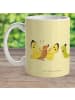 Mr. & Mrs. Panda Kindertasse Raupe Schmetterling ohne Spruch in Gelb Pastell