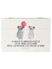 Mr. & Mrs. Panda Box Koala Luftballon mit Spruch in Weiß