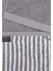 Ross 4 X Handtuch 2 X Duschtuch im Set Doubleface Stripes in Grau