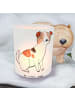 Mr. & Mrs. Panda Windlicht aus Glas Jack Russel Terrier Lebensre... in Transparent