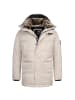 Alessandro Salvarini Winterjacke A. Salvarini Herren Winter Jacke AS456 in Offwhite