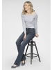 ARIZONA Bootcut-Jeans in dark blue