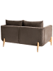 Beliani 2-Sitzer Sofa GIMO in Braun - (W) 149 x (H) 83 x (L) 80 cm