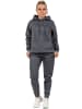 Reichstadt Damen Relaxed Fit Hoodie Marken-Stick in Anthracite