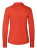 More & More klassische Businessbluse in chilli orange