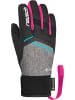 Reusch Fingerhandschuhe Bolt SC GORE-TEX Junior in 7771 blck/blck melang/pink glo