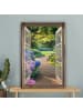 MuchoWow Leinwand Bilder Pastellblau