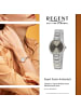 Regent Armbanduhr-Analog silber klein (ca. 26mm) Regent Metallarmband