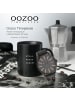 Oozoo Analog-Armbanduhr Oozoo Timepieces schwarz extra groß (ca. 50mm)