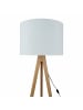 Licht-Erlebnisse Stehlampe (B)50 x (L)50 x (H)145 cm in Kiefer WeißKiefer Weiß