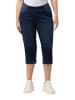 Ulla Popken Jeans in dark blue denim