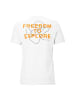 SCOTT T-Shirt Backprint in Weiß