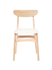 Beliani 2er-Set Esszimmerstuhl DOYLE in Braun/Beige