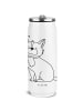 Mr. & Mrs. Panda Trinkflasche Hund Glück ohne Spruch in Weiß