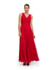 Vera Mont Abendkleid mit Plissee in Red Rose
