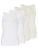 Sassa 4er Sparpack Top in ivory white