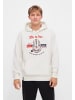 Derbe Hoodie in Weiß