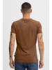 CASUAL FRIDAY T-Shirt CFDAVIDE in Braun
